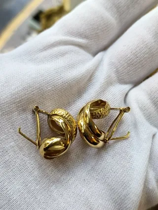 ESPECTACULAR CONJUNTO DE JOYAS PENDIENTES Y ANILLO