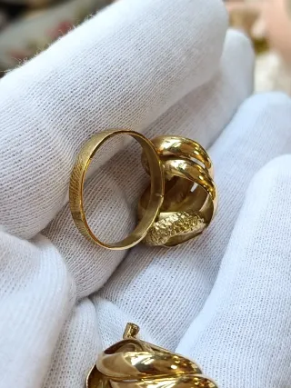 ESPECTACULAR CONJUNTO DE JOYAS PENDIENTES Y ANILLO