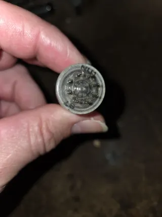 Válvula uch42 radio antigua de valvulas