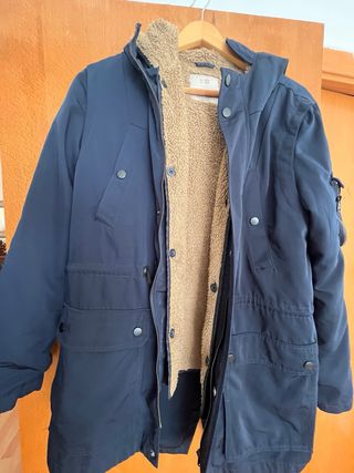 Anorak niño azul marino T. 13/14