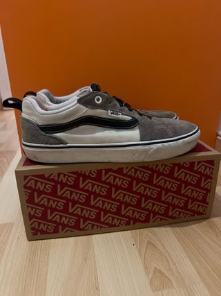 Zapatos Vans Beige y Gris