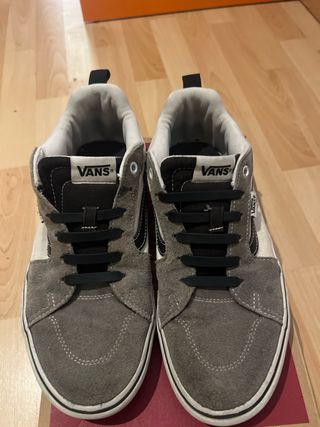 Zapatos Vans Beige y Gris