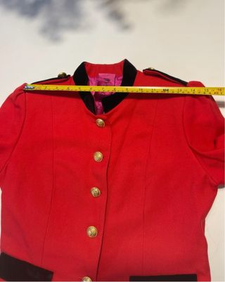 Chaqueta La Condesa Roja y Negra Mujer