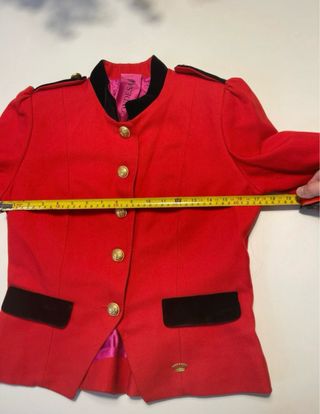 Chaqueta La Condesa Roja y Negra Mujer