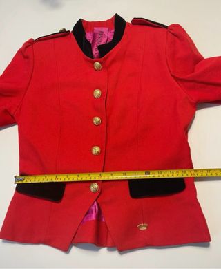 Chaqueta La Condesa Roja y Negra Mujer