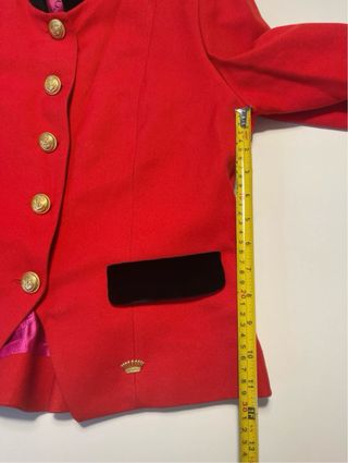 Chaqueta La Condesa Roja y Negra Mujer