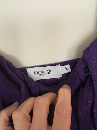 Vestido Fórmula Joven nuevo con etiqueta