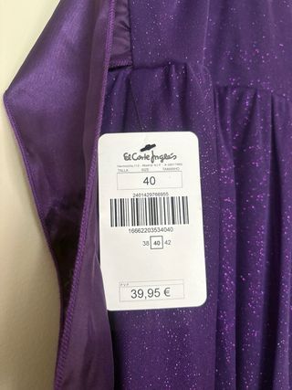 Vestido Fórmula Joven nuevo con etiqueta