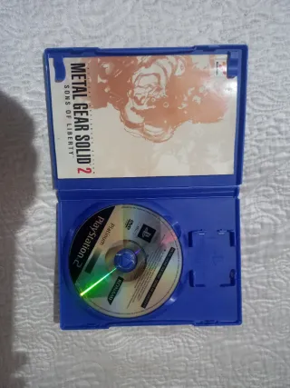 Juego PS2 Metal Gear Solid 2 Sons of Liberty Plati