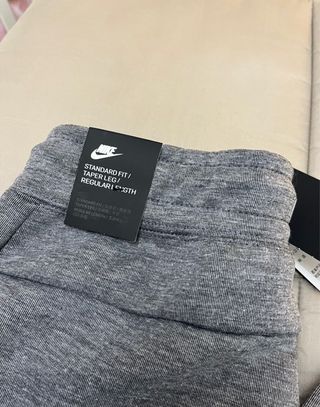 Tuta Nike Tech Fleece Grigio Bianco Nero