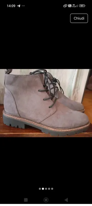 Scarponcini scamosciati Marco Tozzi n.36