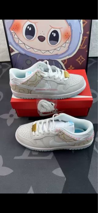 Nike Dunk Low Beige/Blanco