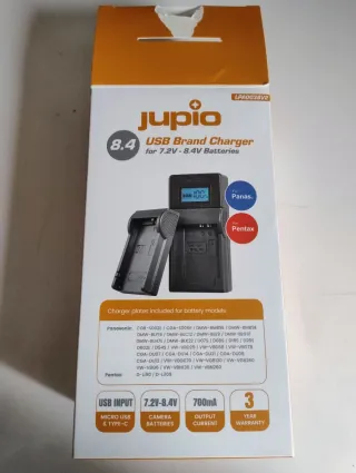 Cargador Jupio LPA0038V2 7.2V-8.4V