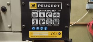 Lijadora combinada banda y disco Peugeot