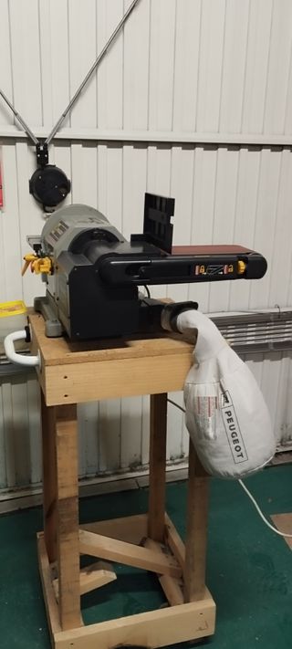 Lijadora combinada banda y disco Peugeot