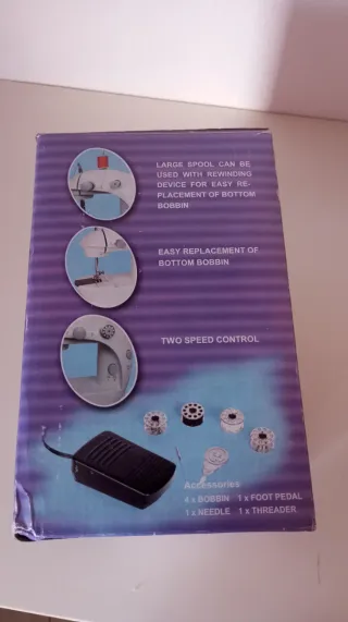 Mini Máquina de Coser Eléctrica