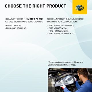 HELLA 1NE 010 571-021 FF-Faro antiniebla - por ej.