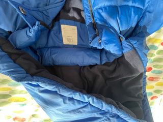Anorak niño azul eléctrico