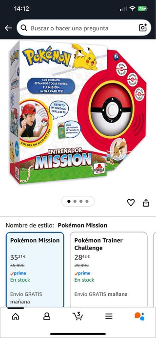 Pokemon Mission Entrenador - Juego Interactivo