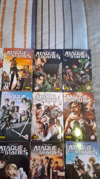 Lote Ataque a los Titanes 1-22