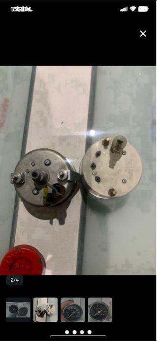 Relojes Abarth Clásicos (Velocímetro y Cuentakilóm