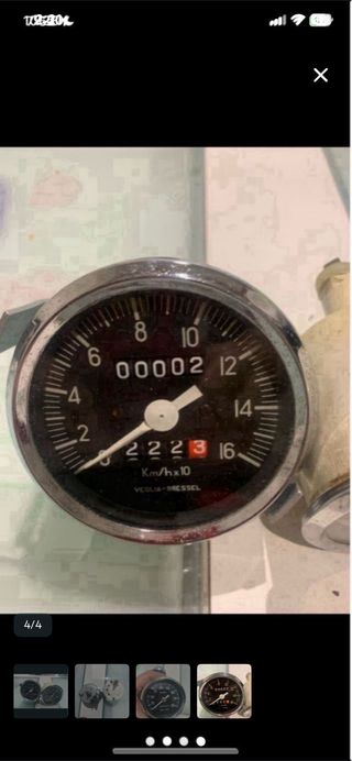 Relojes Abarth Clásicos (Velocímetro y Cuentakilóm