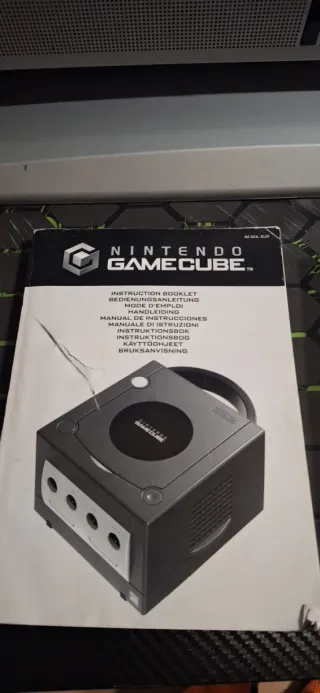 Nintendo GameCube Negra Completa