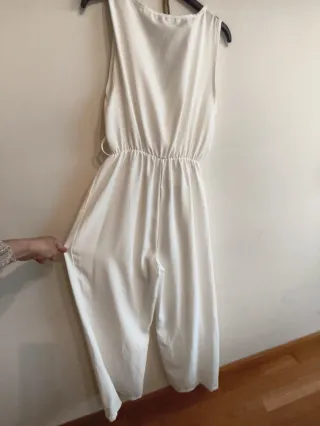 Mono blanco moda italiana talla 38