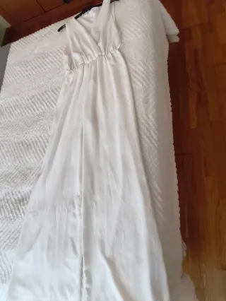 Mono blanco moda italiana talla 38