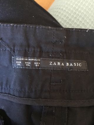 Pantalón Zara mujer negro
