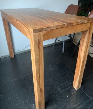 Mesa alta de madera Maison Du Monde