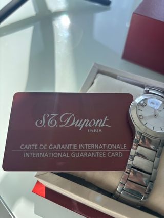 Reloj S.T. Dupont Unisex Rojo