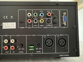 Amplificador Pascom PCR-130D 130W