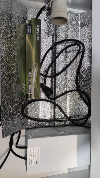 Armario Cultivo Interior Negro Kit completo