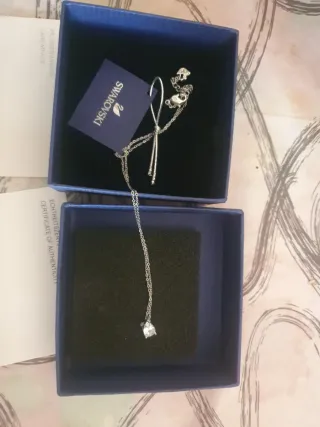 Collar Swarovski Plata