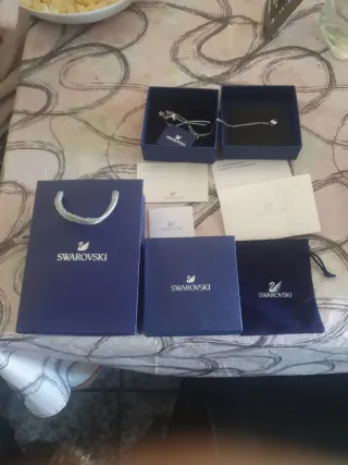 Collar Swarovski Plata