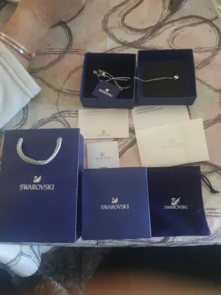 Collar Swarovski Plata