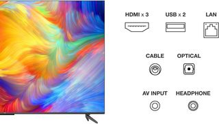 TCL 65P739 - Smart TV 65" con 4K HDR, Ultra HD, Go