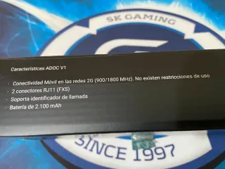 Caja de voz ADOC V1 Teleasistencia LIBRE y NUEVA!!