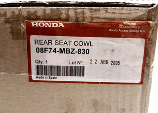 Tapa Asiento Honda Hornet 600 Azul Celeste PC36