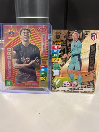 Lamine Yamal y Griezmann Adrenalyn