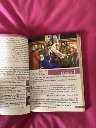 Lote de 2 libros del Evangelio