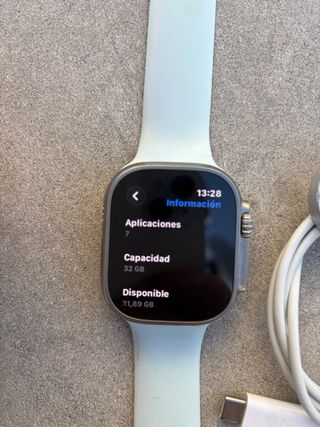 Apple Watch Ultra Plata/Morado