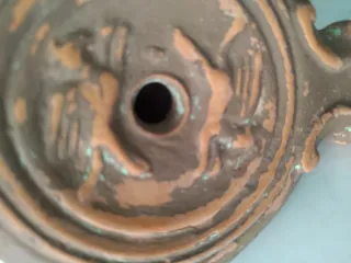 Lanterna romana o Lampada a olio Argilla vintage