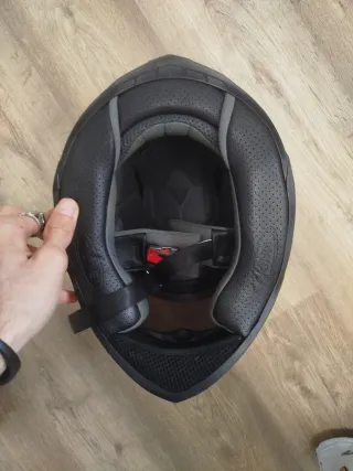 Casco Shiro Amarillo Casi Nuevo