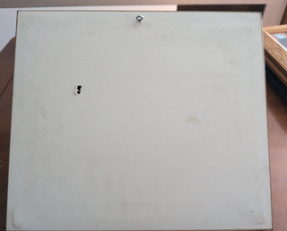 Óleo marina M. Pascual sobre tablex con marco