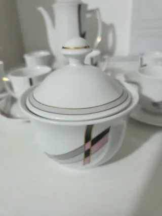 Set Winterling Bavaria 6 tazze teiera zuccheriera