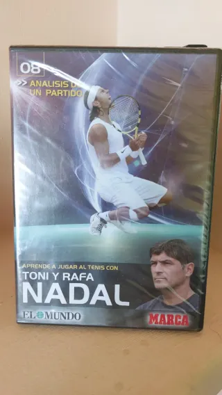 Colección DVD Aprende a Jugar Tenis con Toni Nadal