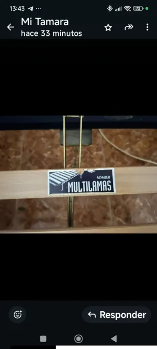 Somier articulado 135 cm