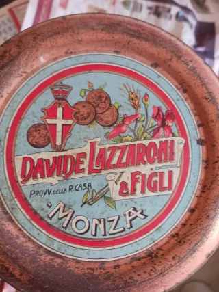 Latta  collezione Lazzaroni Biscotti Fantasia 30cm